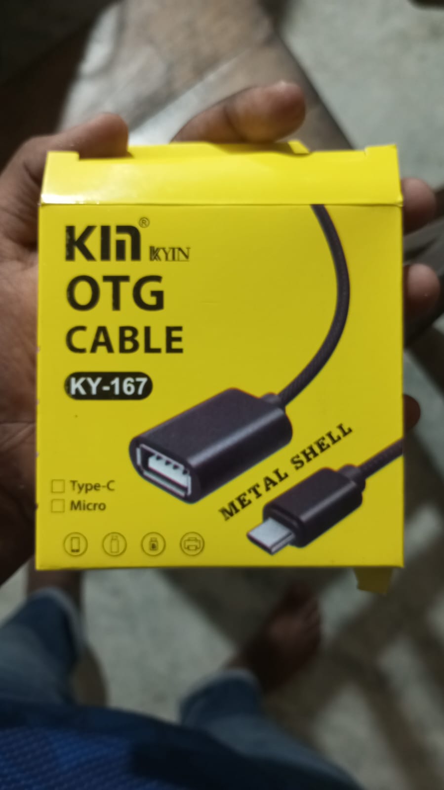 Pendrive OTG CABLE